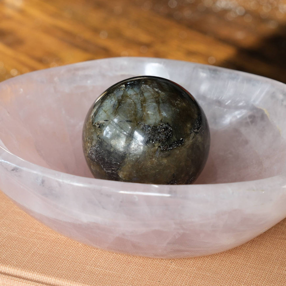 Thumbnail: Labradorite Sphere | A Canvas for Nature's Mesmerizing Artistry