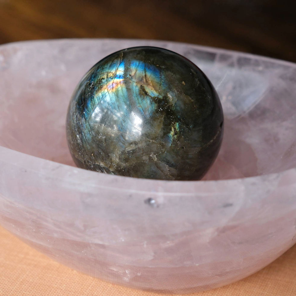 Thumbnail: Labradorite Sphere | A Canvas for Nature's Mesmerizing Artistry