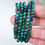 Thumbnail: The Clarity & Communication Anchor :: 4mm Azurite-Chrysocolla Stacking Bracelet