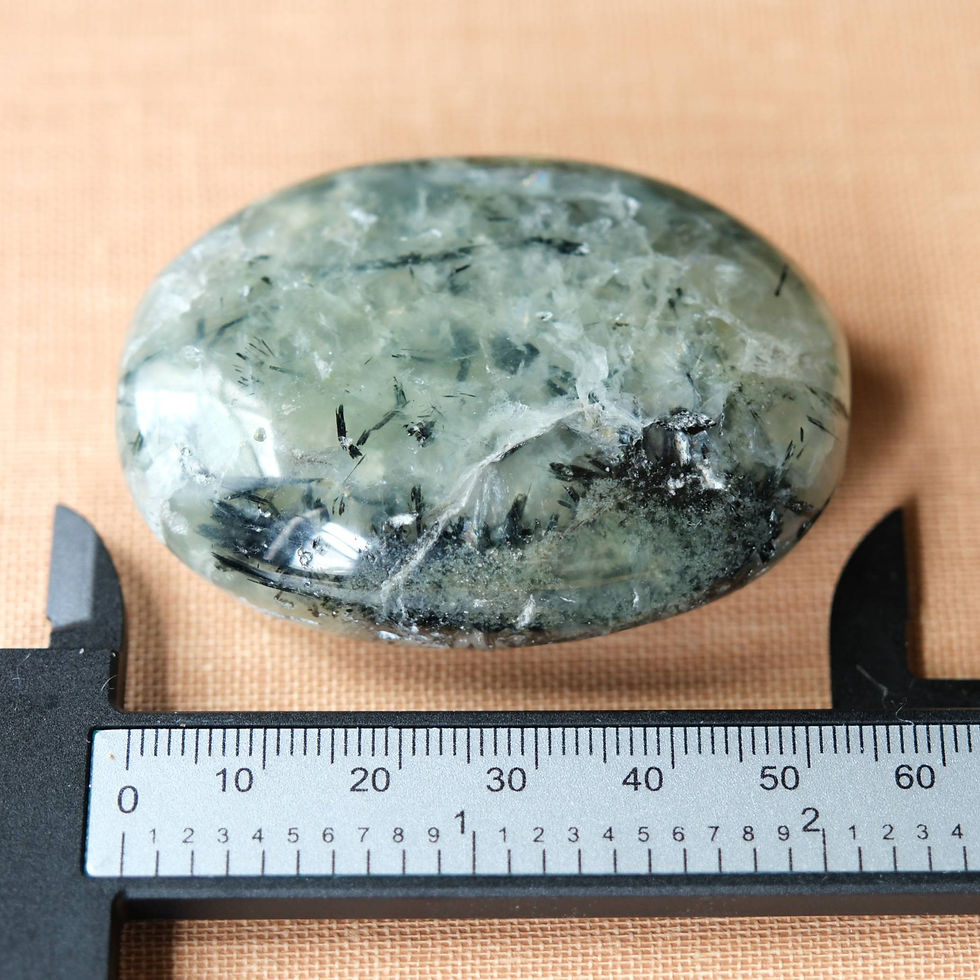 Thumbnail: Prehnite Palm Stone | The Healer’s Stone