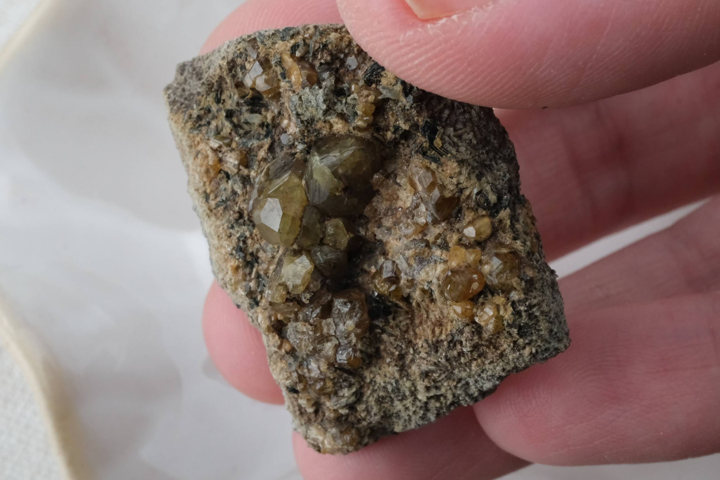 Vera Cruz Green Garnet Specimen | Heart Chakra Crystal for Abundance & Growth