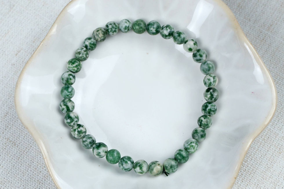 Thumbnail: Tree Agate 6mm Bracelet | Harmony & Abundance