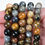 Thumbnail: The Stone of Ancient Wisdom :: Grounding 8mm Petrified Wood Statement Bracelet