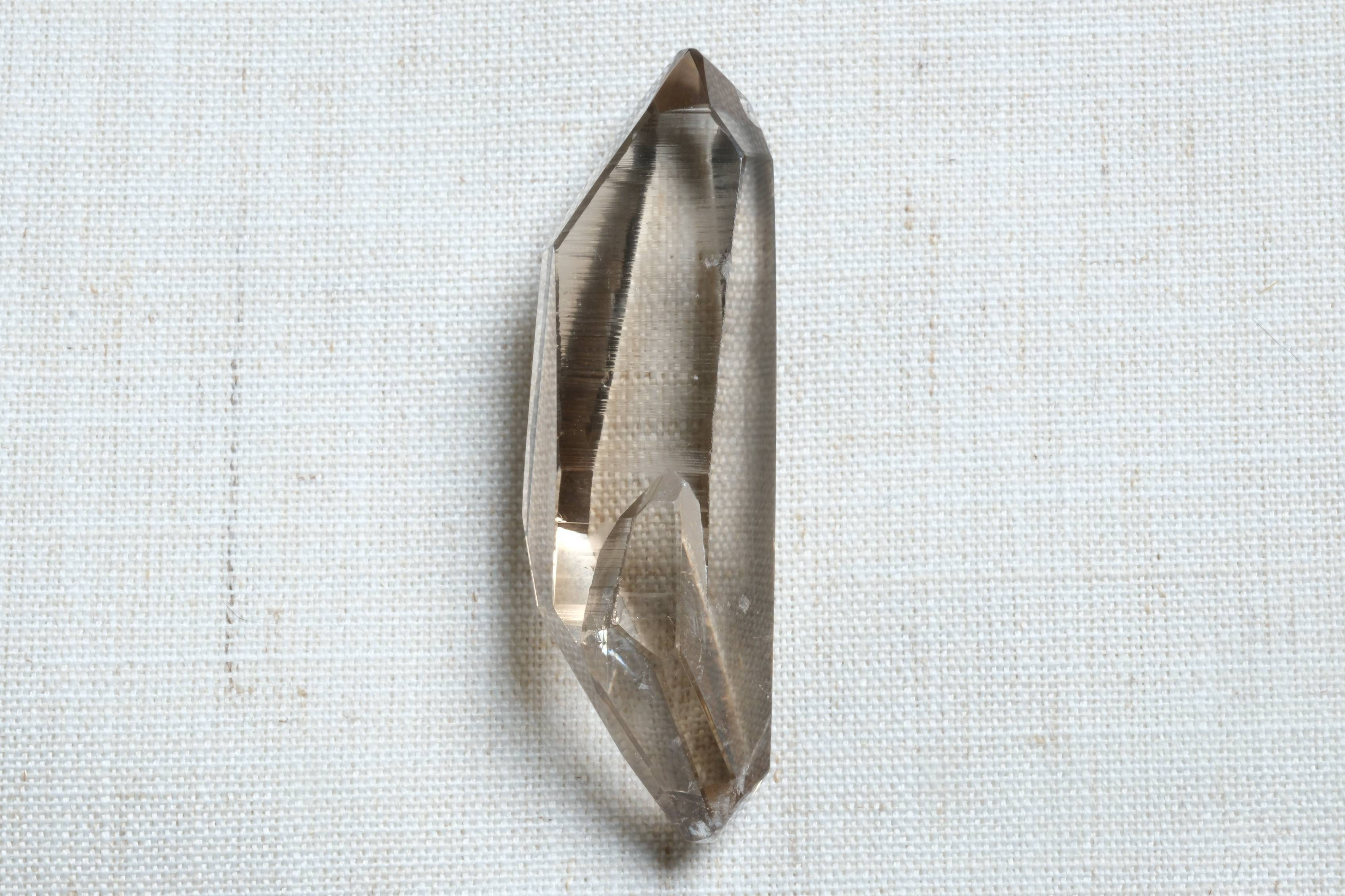 Precision-Cut Smoky Quartz Freeform