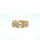 Thumbnail: 18k Yellow Gold Diamond Clover Band
