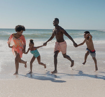african-american-parents-children-holdin