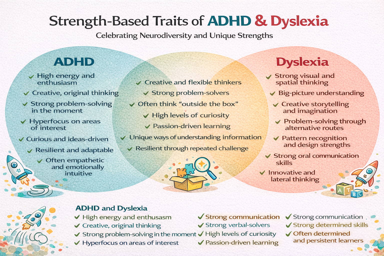 Understanding Neurodivergence: Embracing Strengths in ADHD and Dyslexia