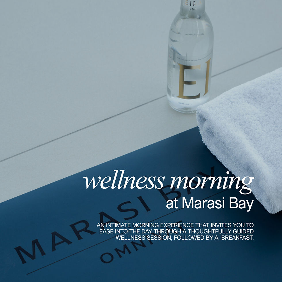 Wellness Morning at Marasi Bay