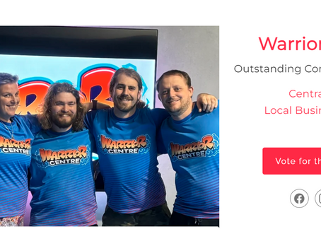 Vote for Warrior Centre in the Local Business Awards!