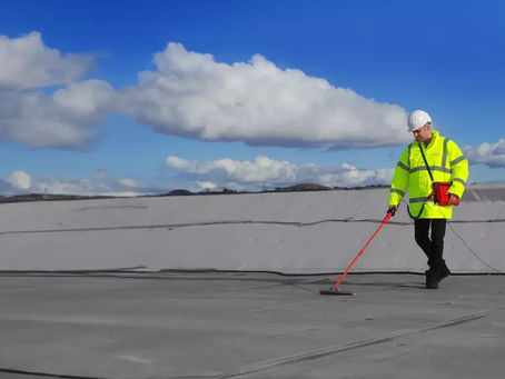 Deteção elétrica de infiltrações em coberturas planas