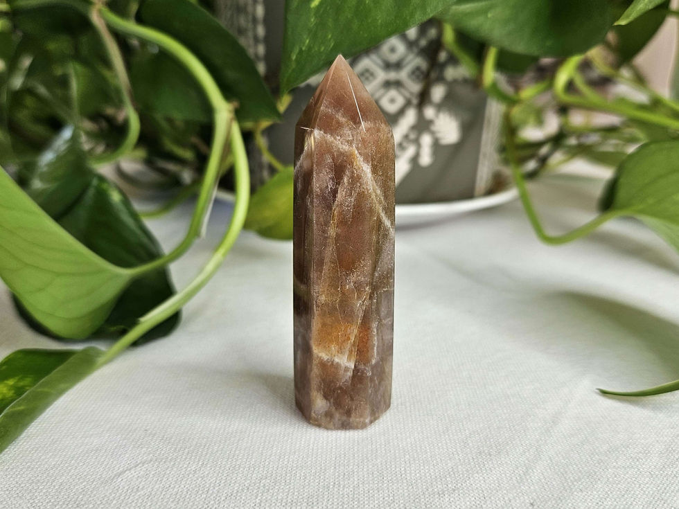 Black Moonstone - Tower - 7cm