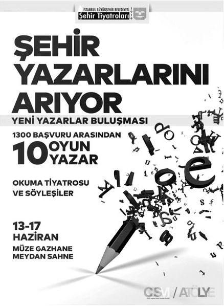 moja kuca is one of the 10 plays/10 writers chosen by the City Theaters among 1300 plays.