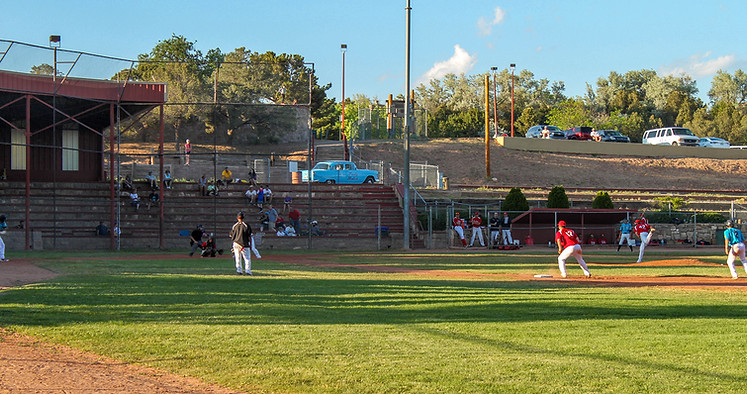 Fort Marcy Ball Feld, Santa Fe, NM