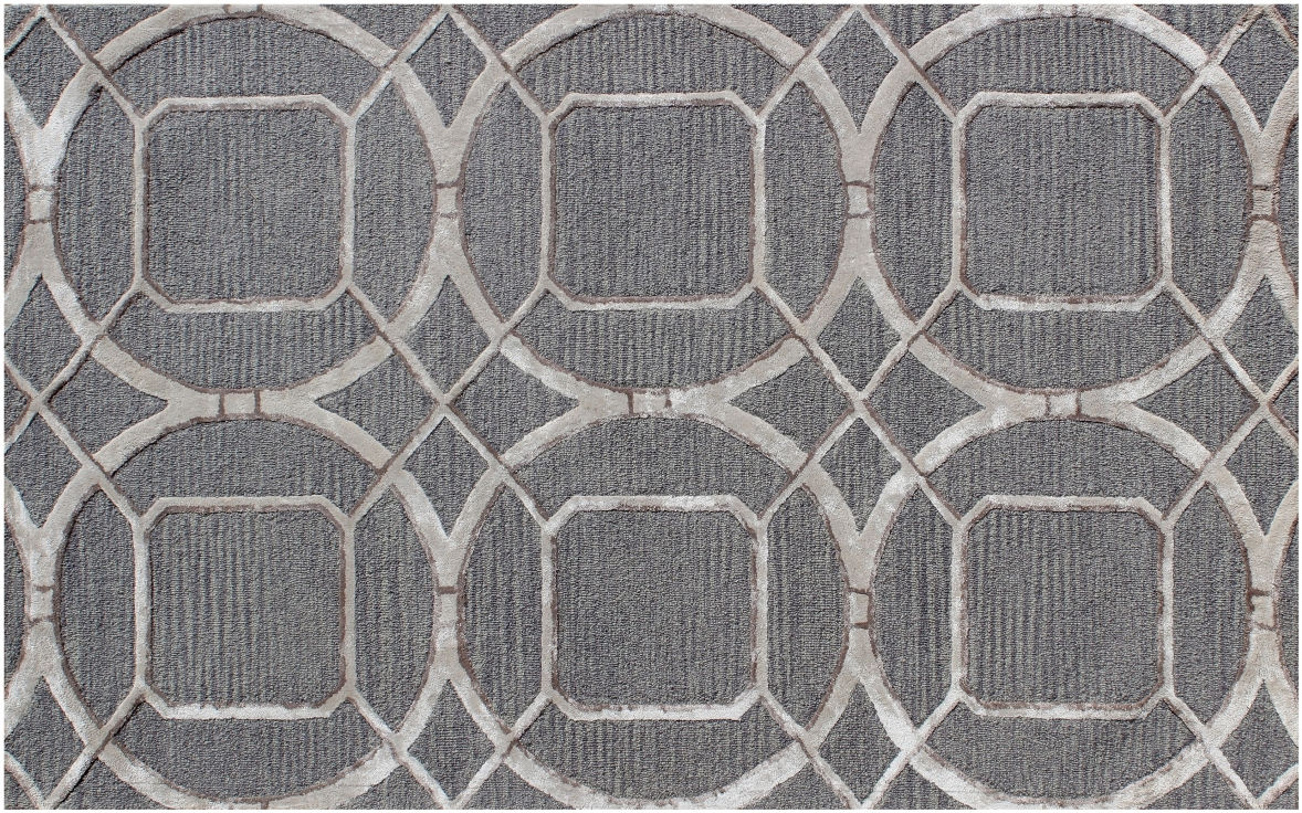 Prime Collection::Geometrical Style::Grey Color