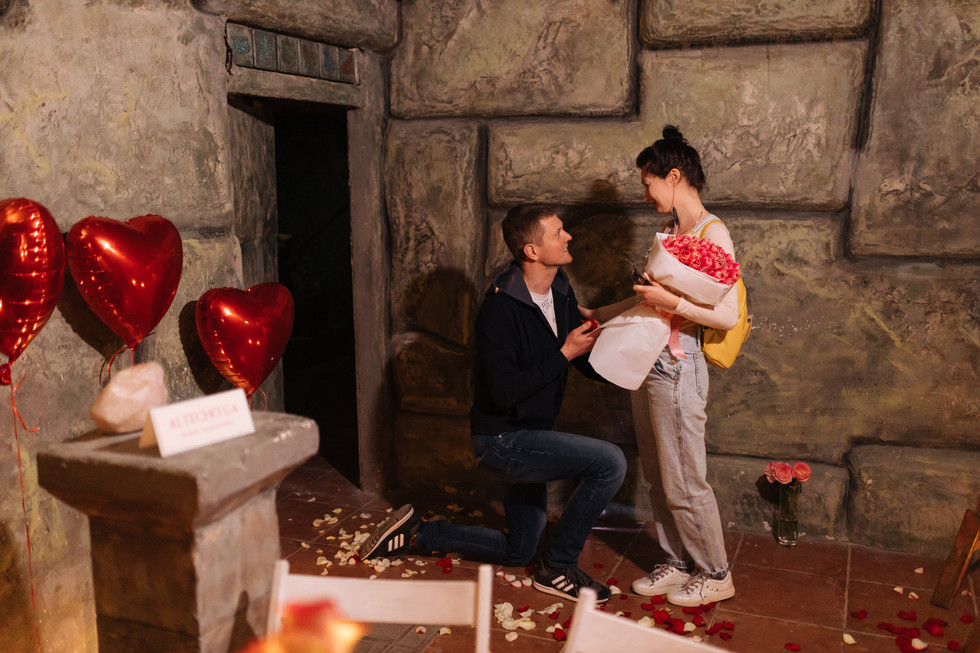 Як зробити пропозицію. Київ. Романтик