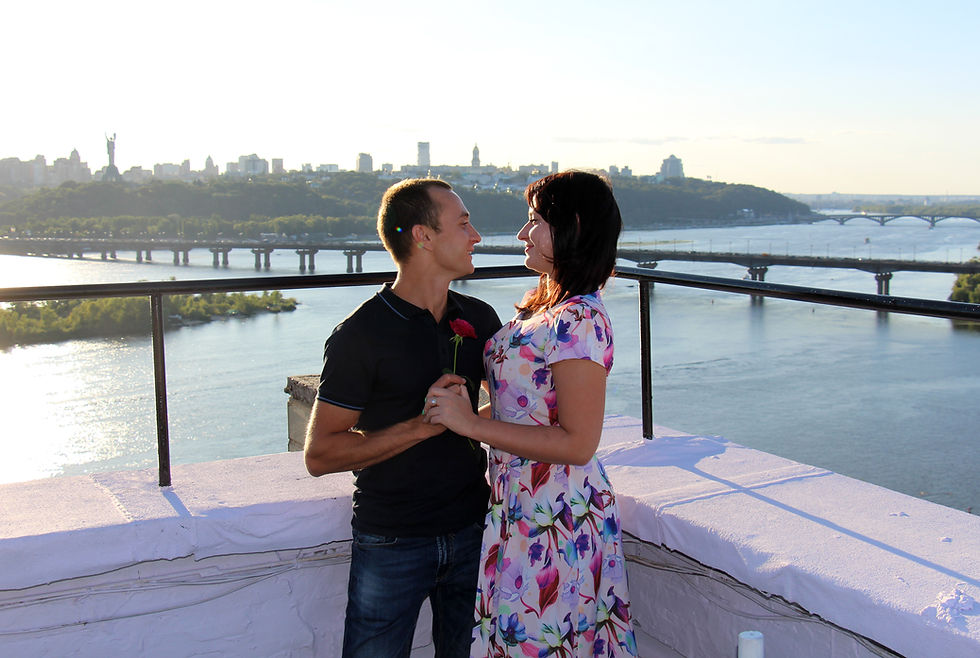 Вечер для двоих, Киев, сервис романтики Альтечо