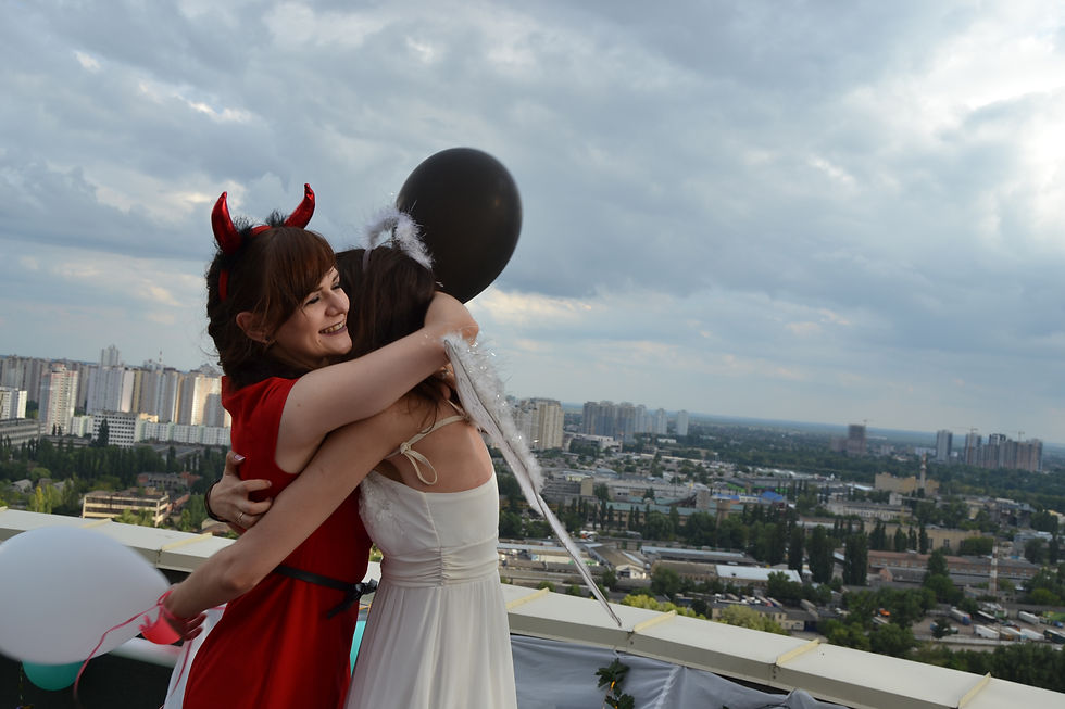 Девичник на крыше Альтечо 8