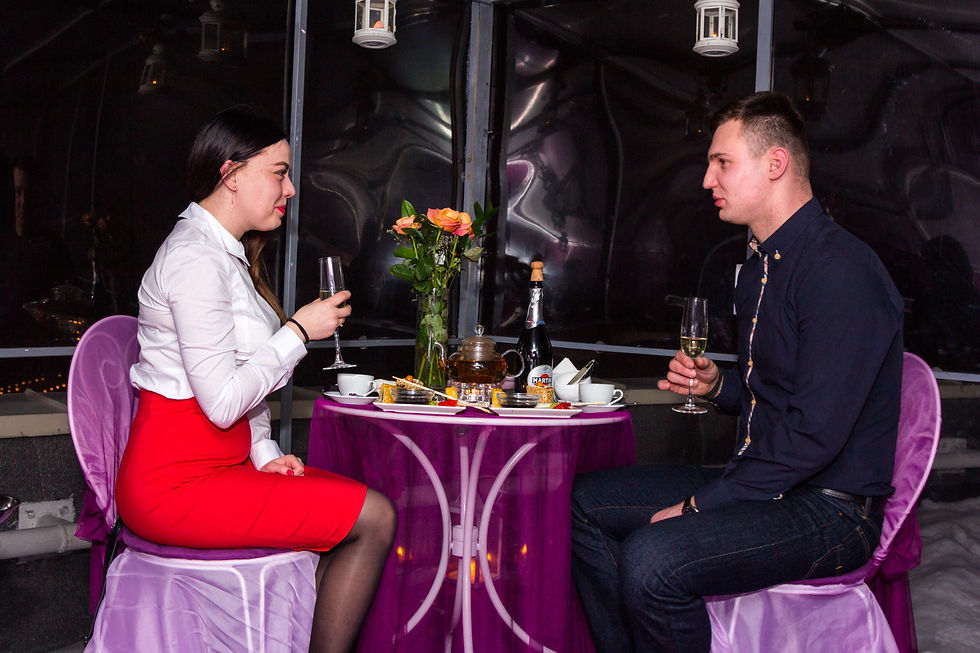 Ужин на крыше, Киев, сервис романтики Альтечо