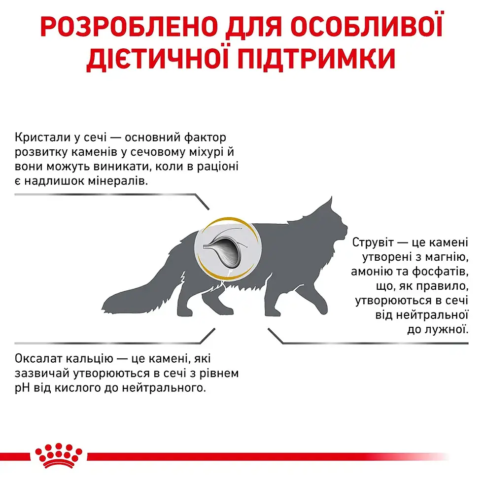 Прев'ю: Сухий корм для котів,підтримка сечовивідної системи Royal Canin UrinaryS/O 1,5кг