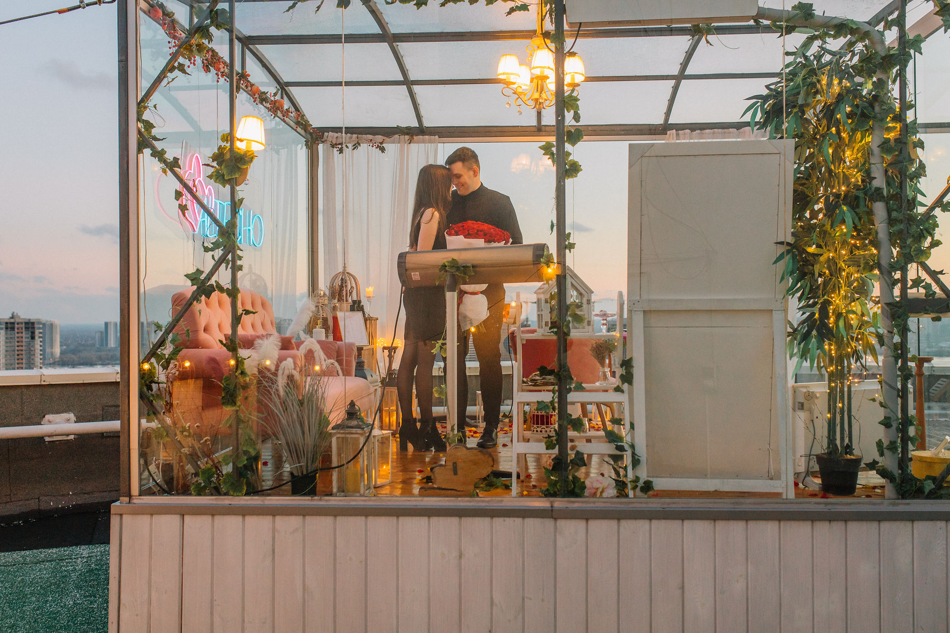 панорамні  ресторани  Києва romantic