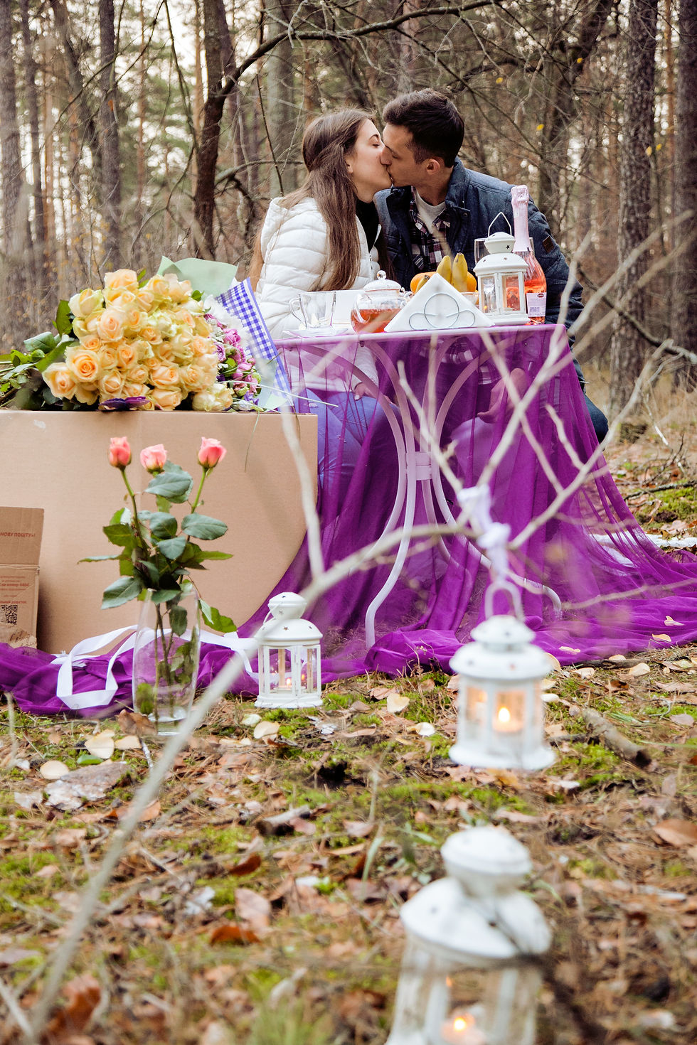 Романтический ужин в лесу с прогулкой на лошадях от сервиса романтики Альтечо 9