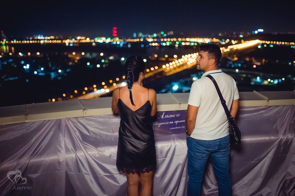 Альтечо, Фотосессия на крыше 1