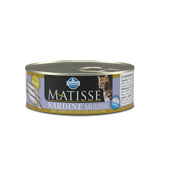 Фарміна кет волог Farmina MATISSE CAT MOUSSE SARDINE з сардиною, 85 г 02741