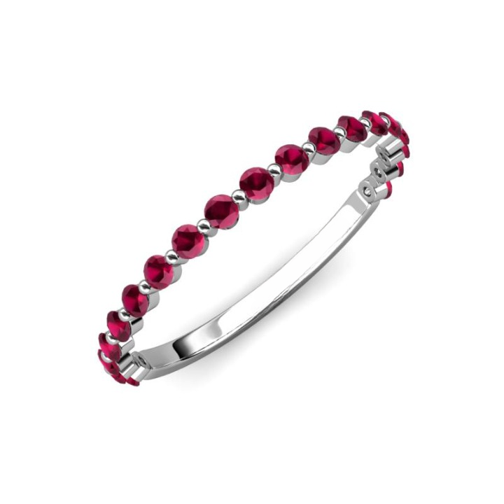 ruby eternity ring