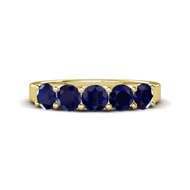 blue sapphire ring