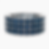 925 Sterling Silver Natural London Blue Topaz 3-Row Eternity Band Ring