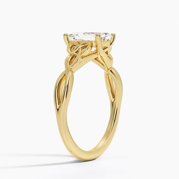 moissanite engagement rings