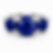 925 Sterling Silver 3CT Round blue sapphire 3 Stone Ring