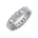 moissanite wedding bands