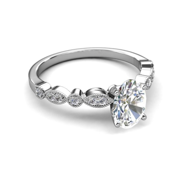 moissanite ring