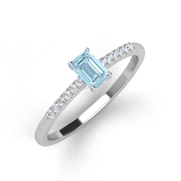 Aquamarine Ring