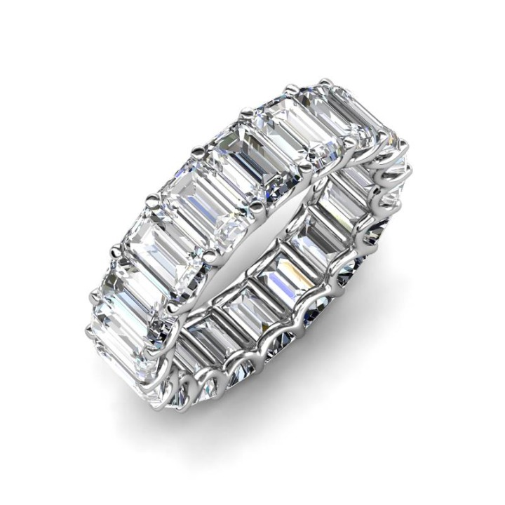 moissanite wedding bands