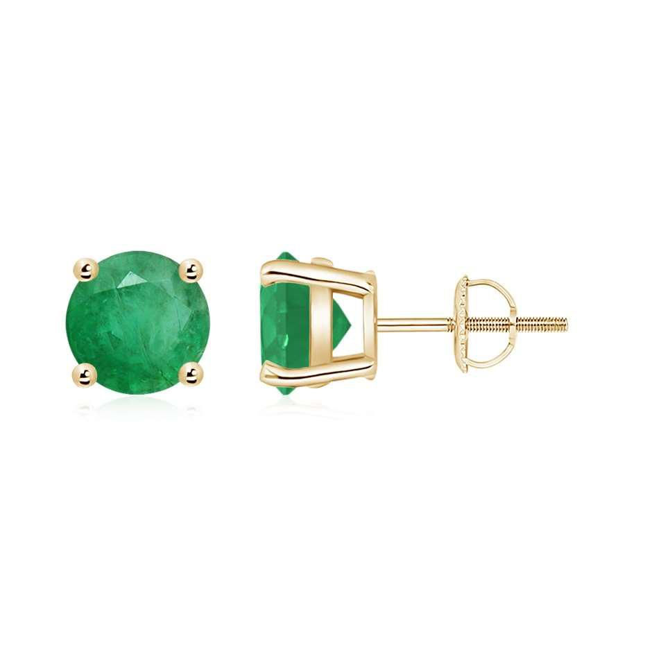 emerald earrings