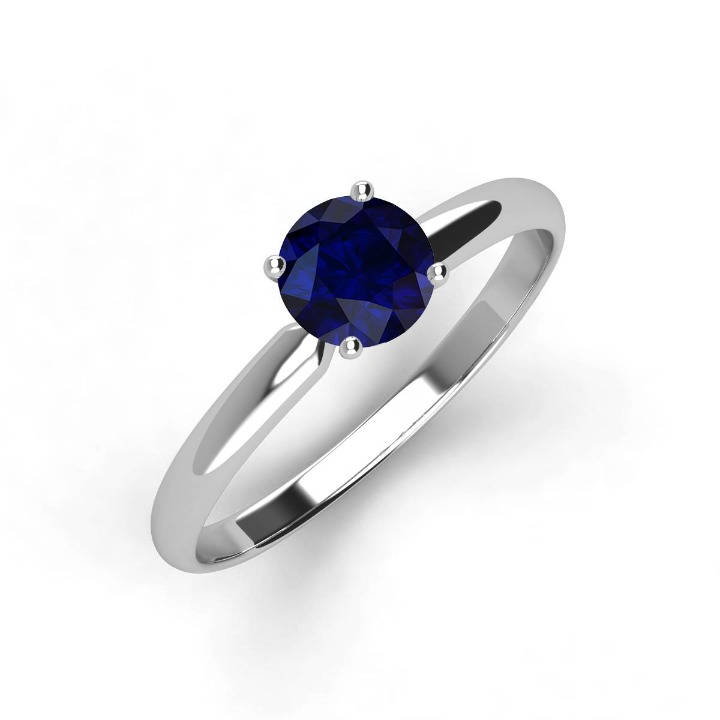 blue sapphire ring