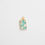 Thumbnail: Turquoise Flowers Enamel Pendant