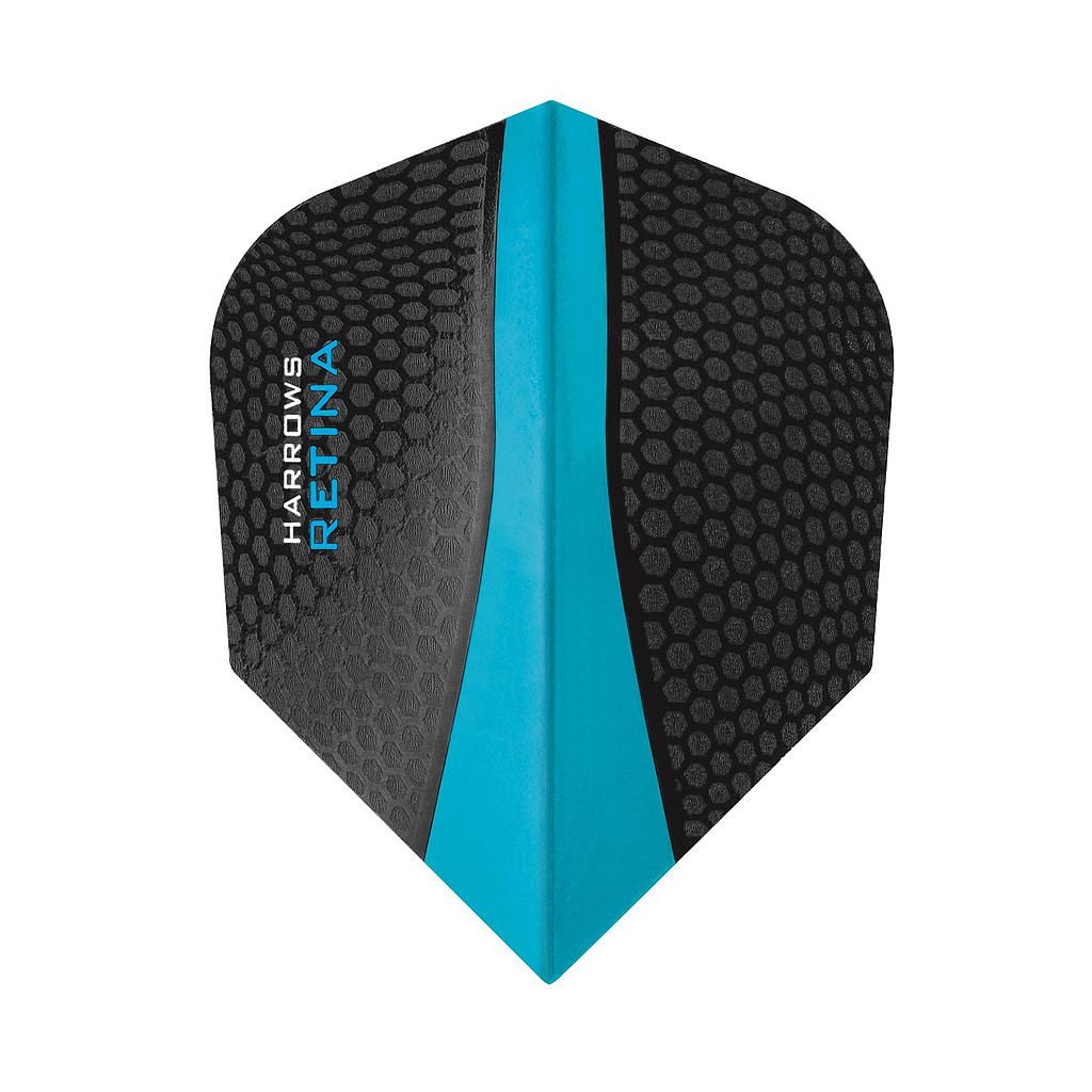 HARROWS RETINA DARK BLUE DARTS FLIGHTS