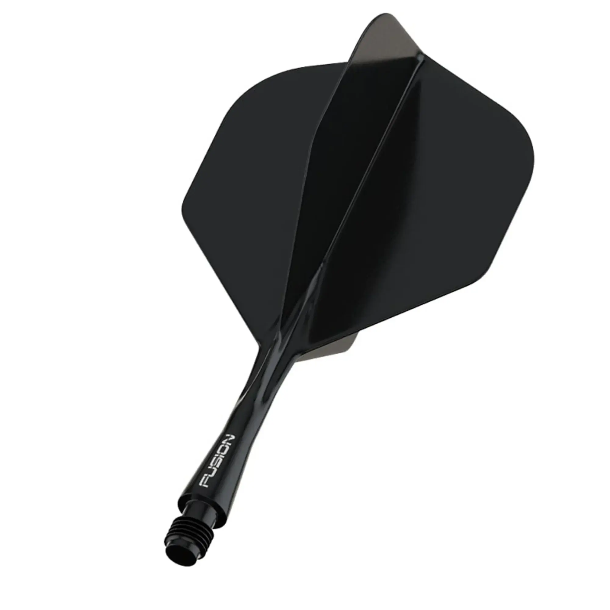 WINMAU FUSION SOLID BLACK DARTS FLIGHTS