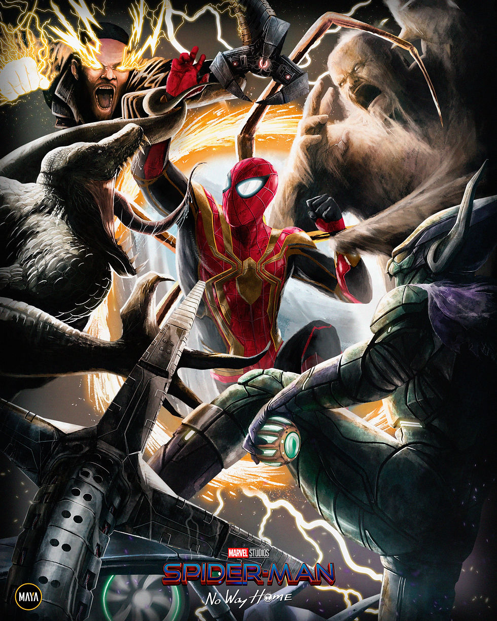 Spiderman: No way home fan art