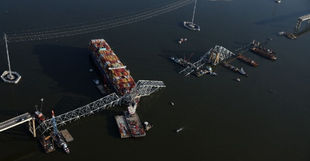 Rescatan restos de tercer mexicano fallecido tras colapso de Puente de Baltimore