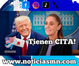 Trump invita a Sheinbaum a Estados Unidos, pero aún no hay fecha