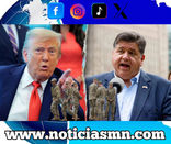 Trump dice que retirará la Guardia Nacional de Chicago, Los Ángeles y Portland; Gobernador de Illinois dice que el presidente esta mintiendo otra vez, aquí la razon.