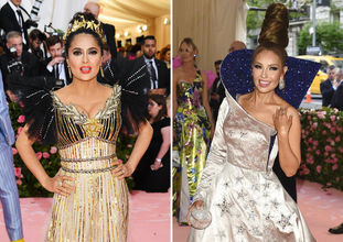 Salma Hayek y Thalía le dieron el toque mexicano a la Met Gala