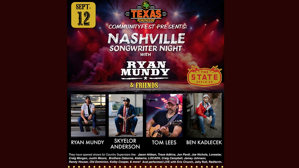 Nashville Songwriter Night with Ryan Mundy