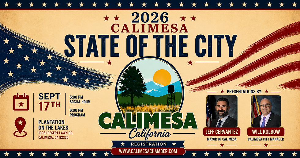 Calimesa State of the City 2026