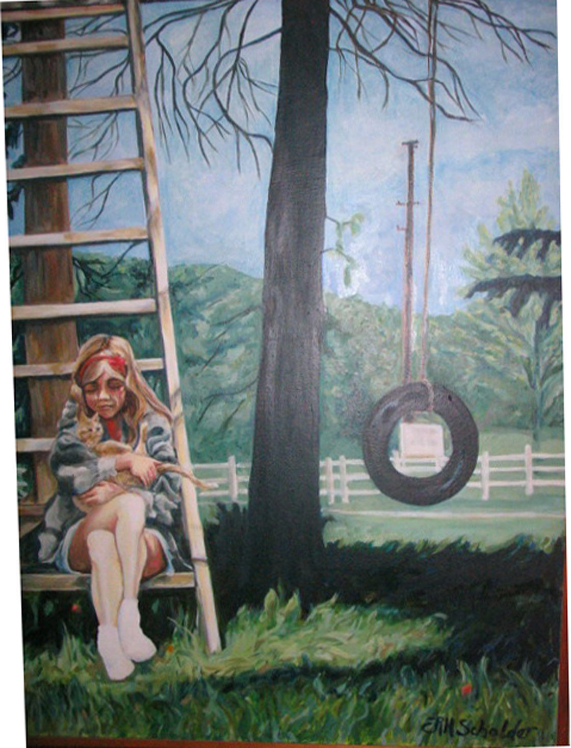 Heidi's Fort, 46 x 58