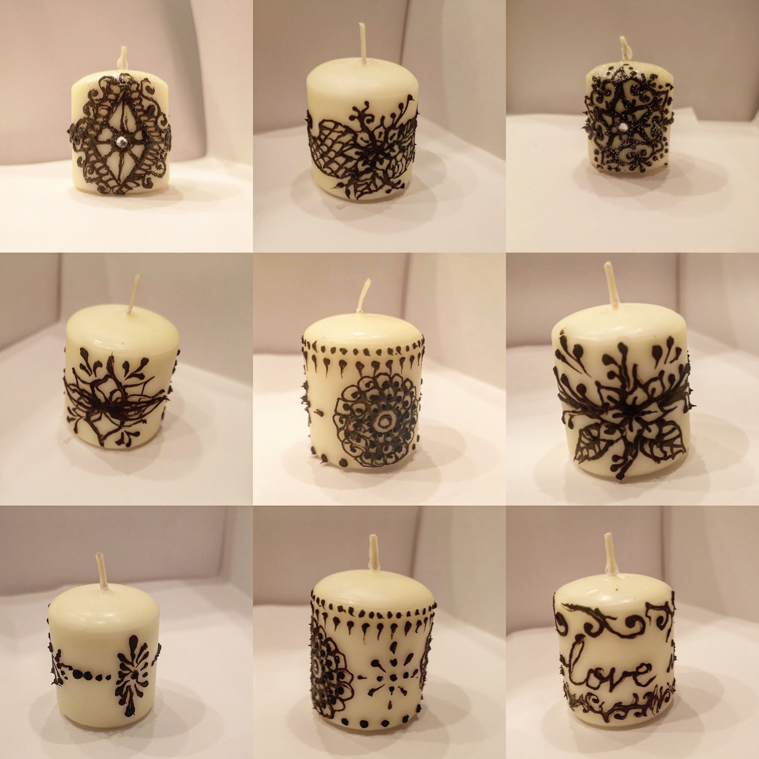 Henna Candle
